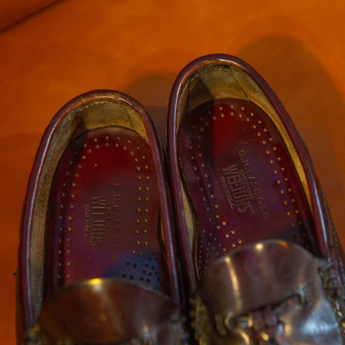 G H Bass 위준 레더 테슬 로퍼 상품이미지3