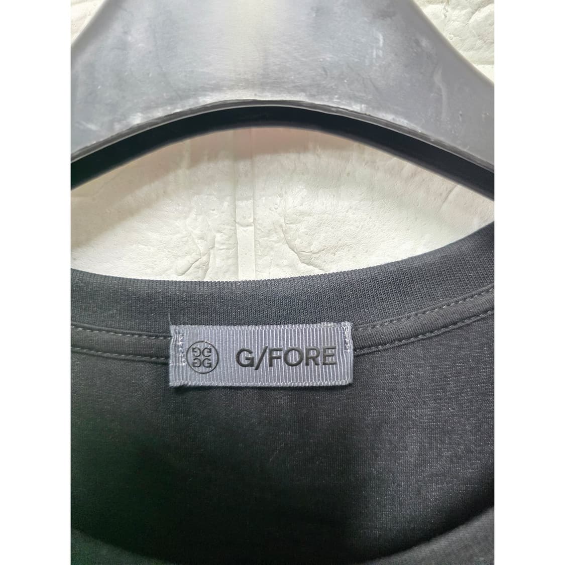 지포 G/FORE 블랙 그래픽 반팔티 XL 상품이미지2