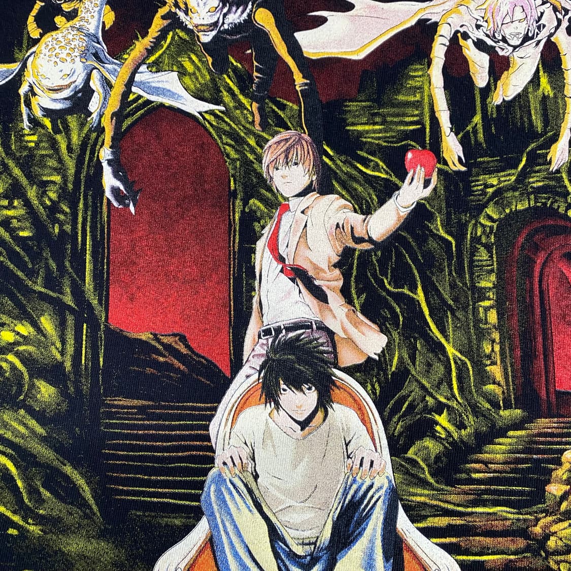 데스노트 부틀렉 애니메이션 티셔츠 상품이미지6