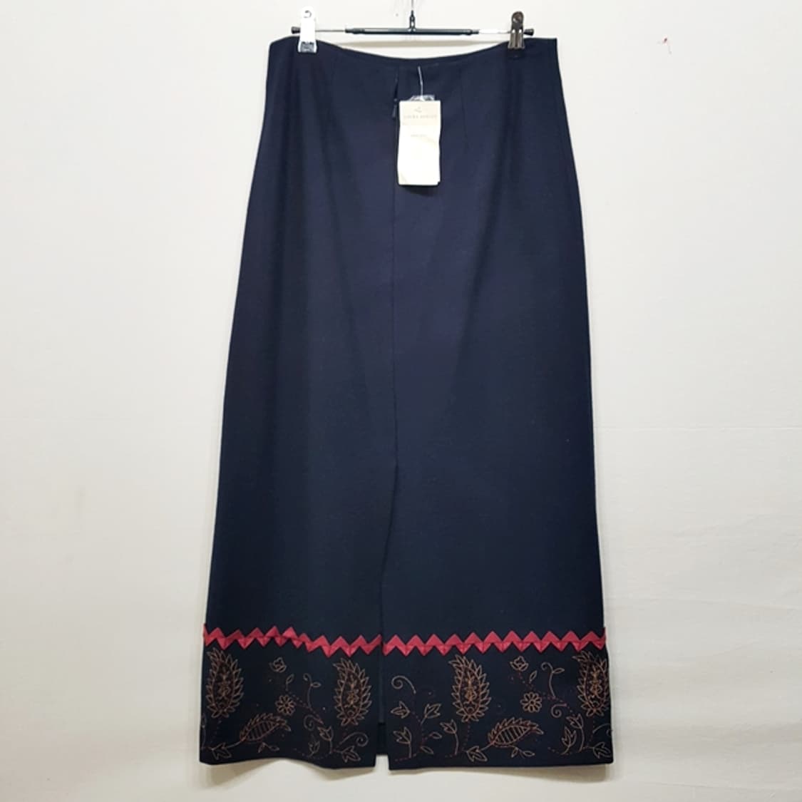 [새상품] LAURA ASHLEY 모직 스커트 네이비 상품이미지3