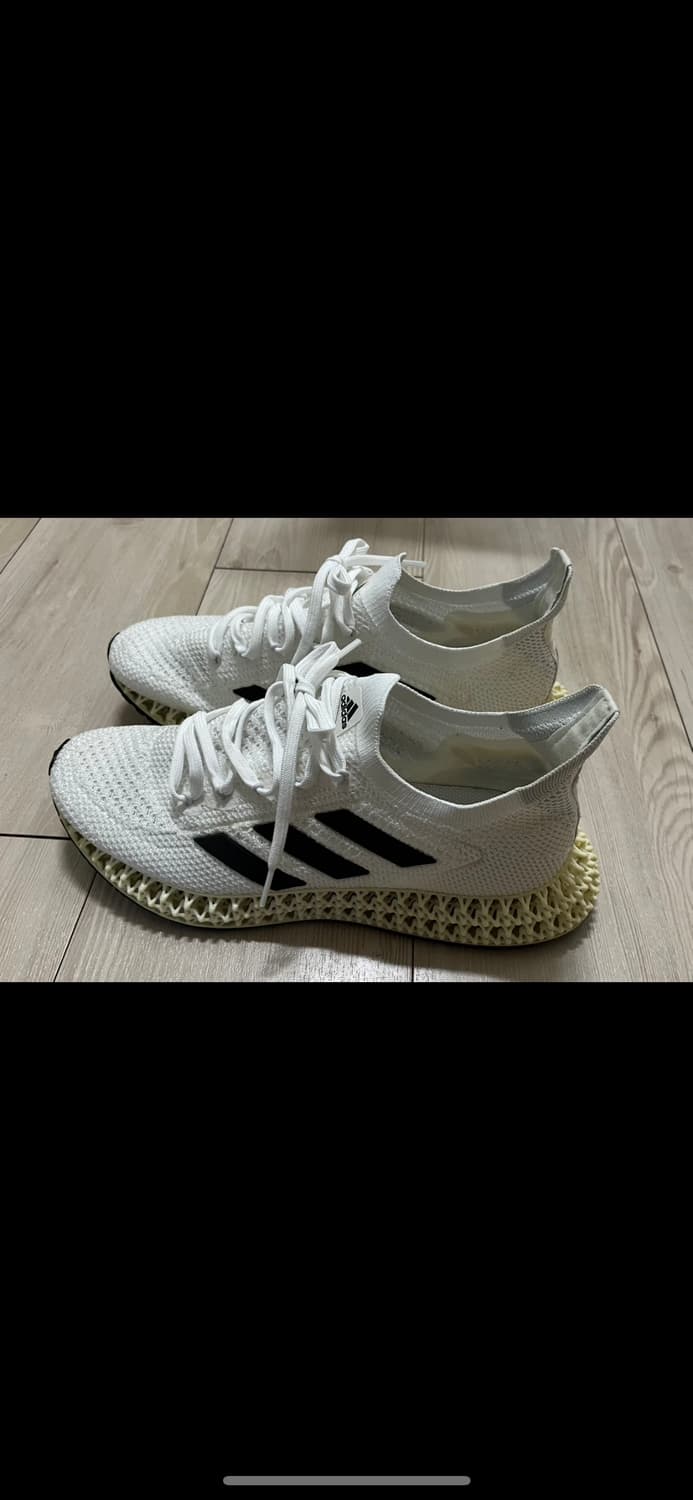 아디다스 4DFWD 화이트 블랙 280 사이즈 상품이미지2