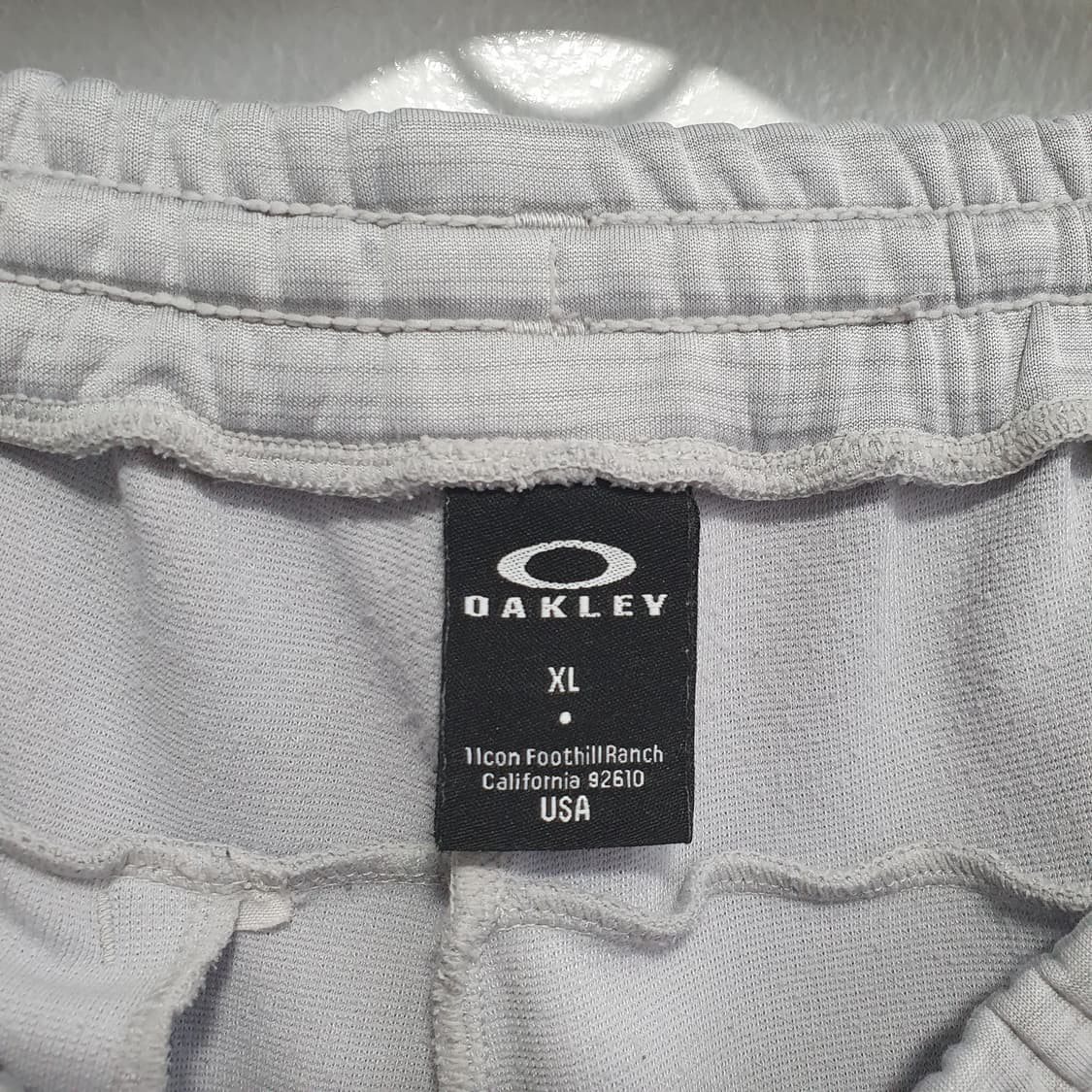 XL) Oakley 오클리 USA 트레이닝 팬츠 트랙 조거팬츠 그레이 상품이미지4