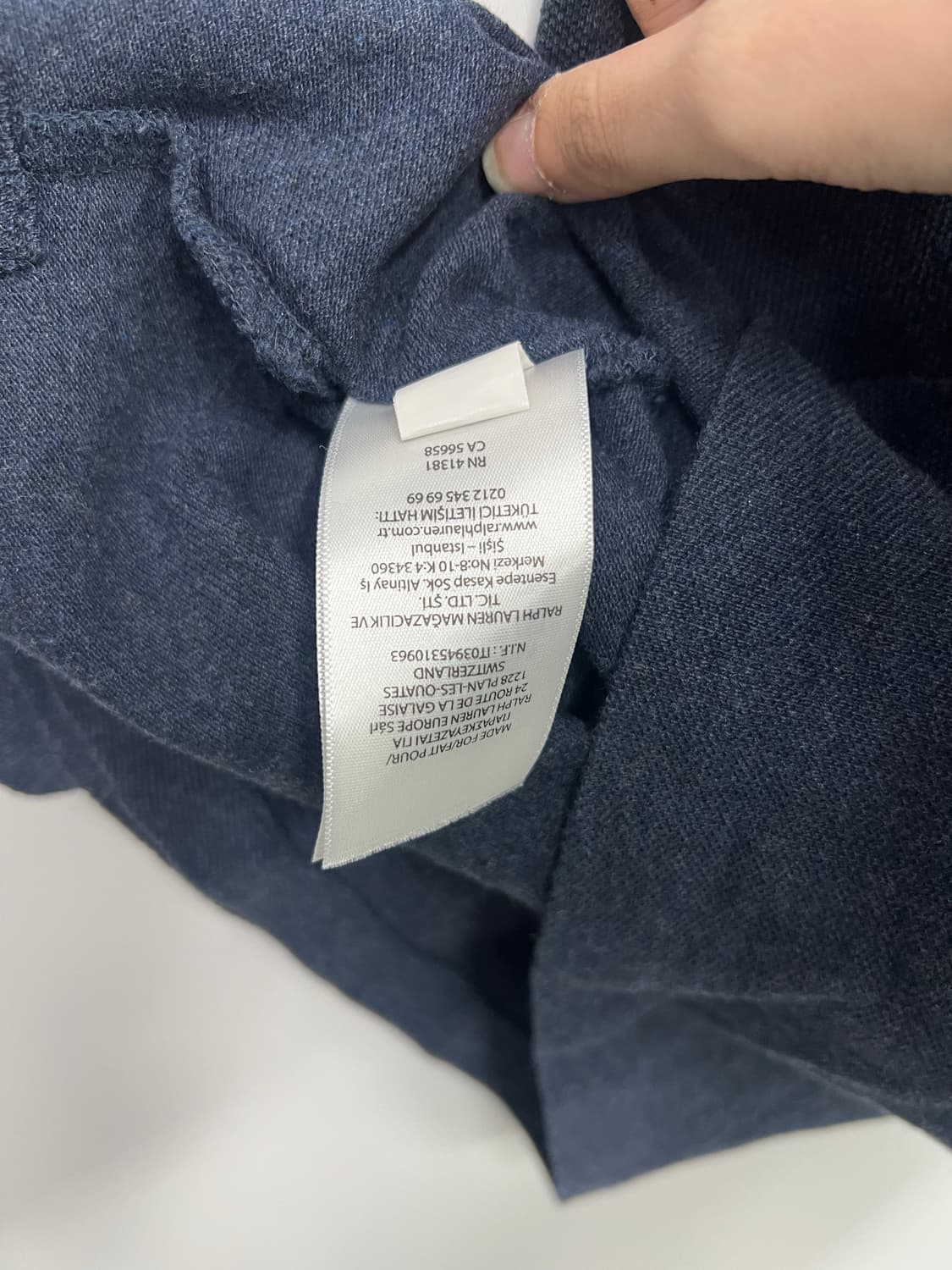 폴로 네이비 카라티  상품이미지4