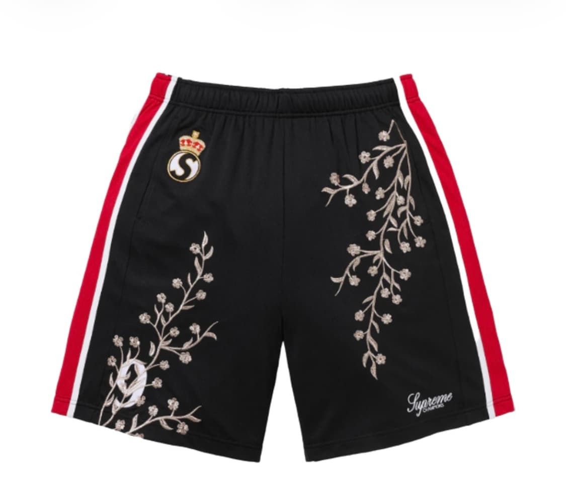 슈프림 플로럴 사커 쇼츠 반바지 S 상품이미지1