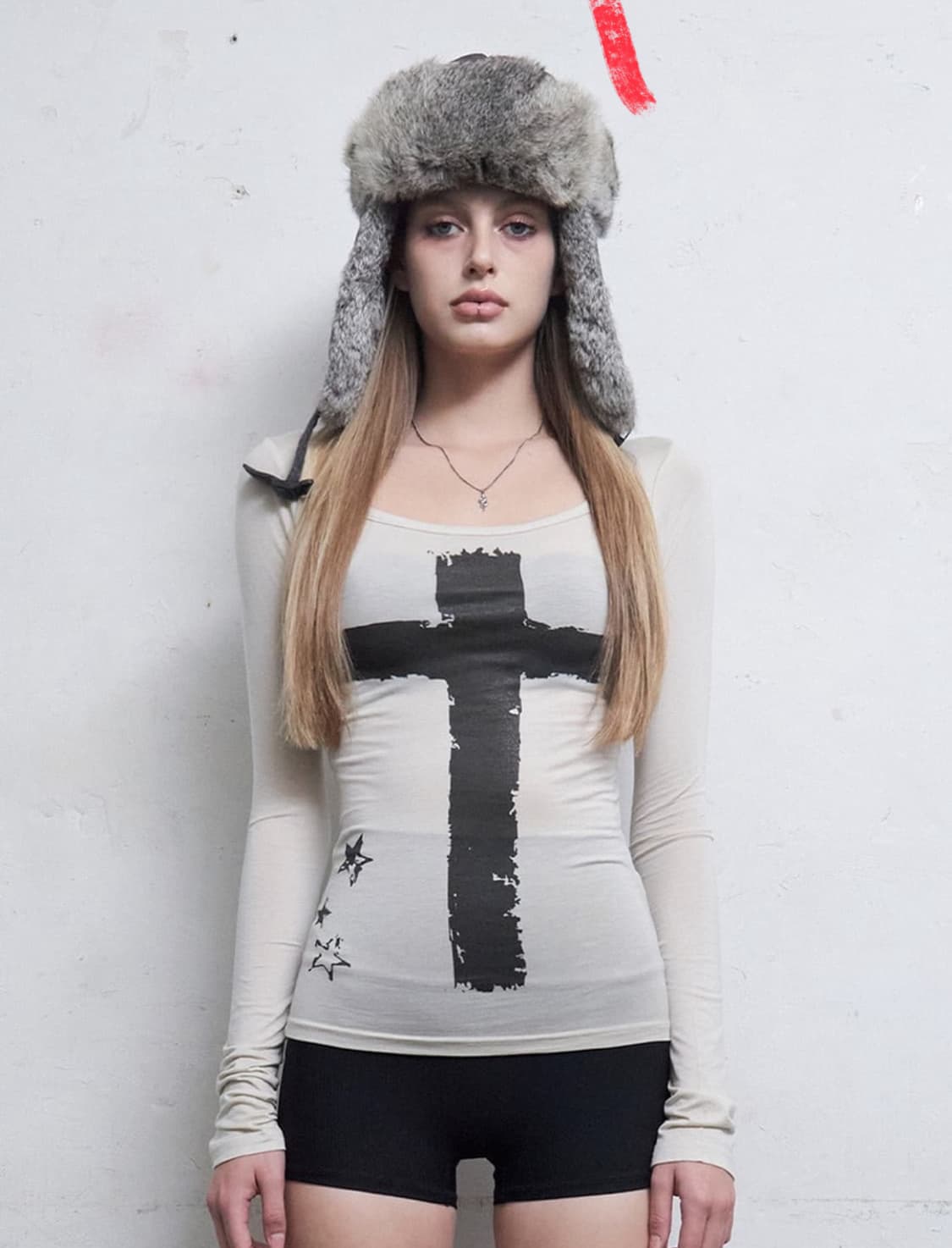 힐다 이머전시 롱슬리브 베이지 상품이미지1