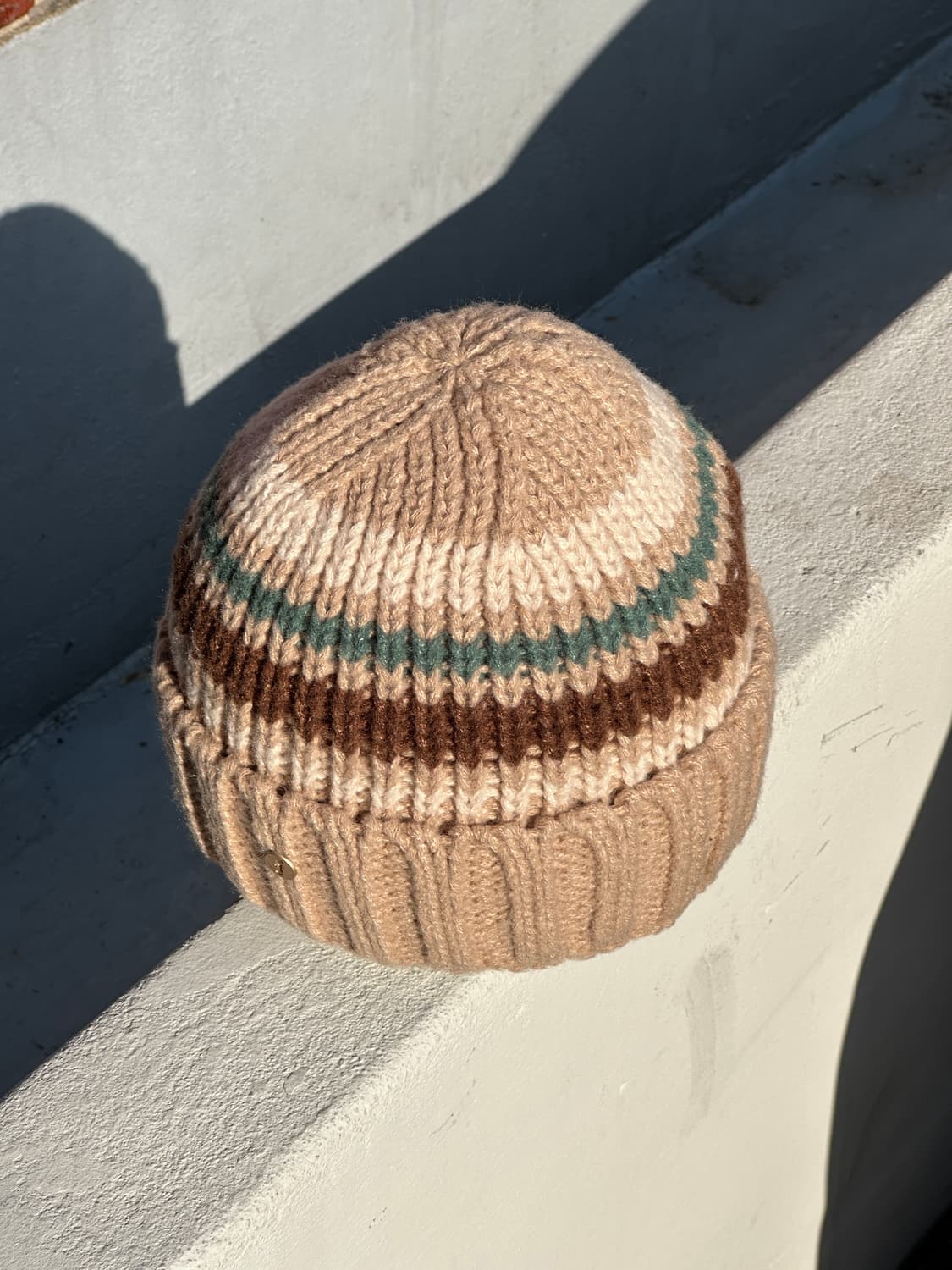 [F] 빈티지 스트라이프 비니 모자 상품이미지2