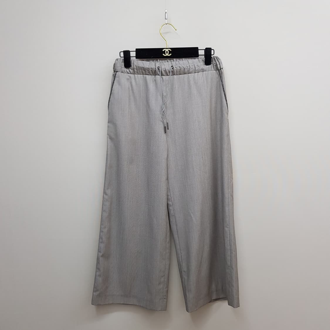 파비아나필리피 와이드 밴딩 울 팬츠 64-86사이즈 상품이미지1