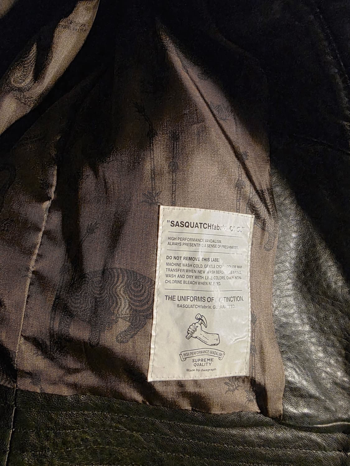 Sasquatchfabrix sheepskin jakcet 상품이미지7