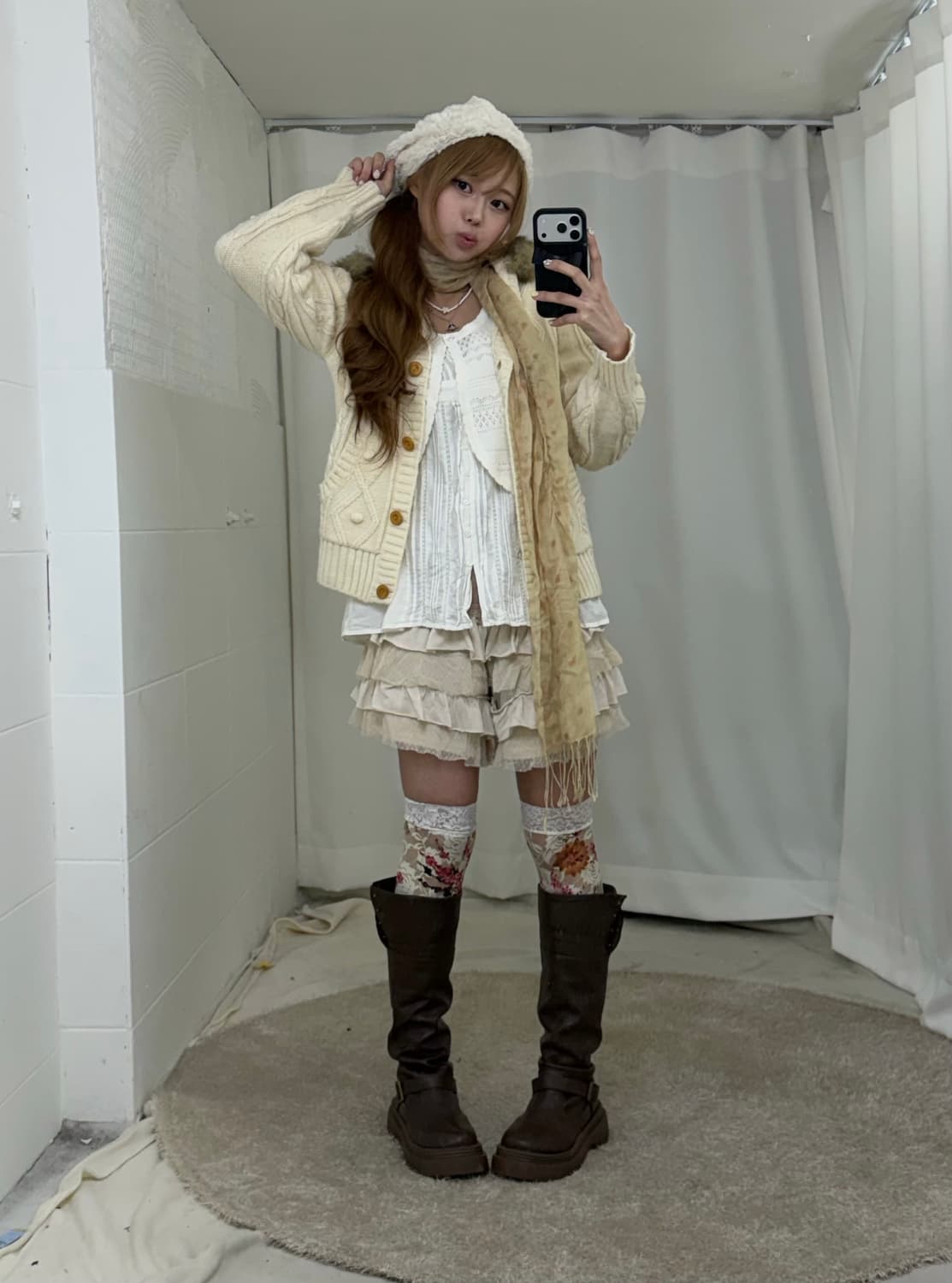 세미갸루 페어리 모리걸 가디건 코디세트 상품이미지2