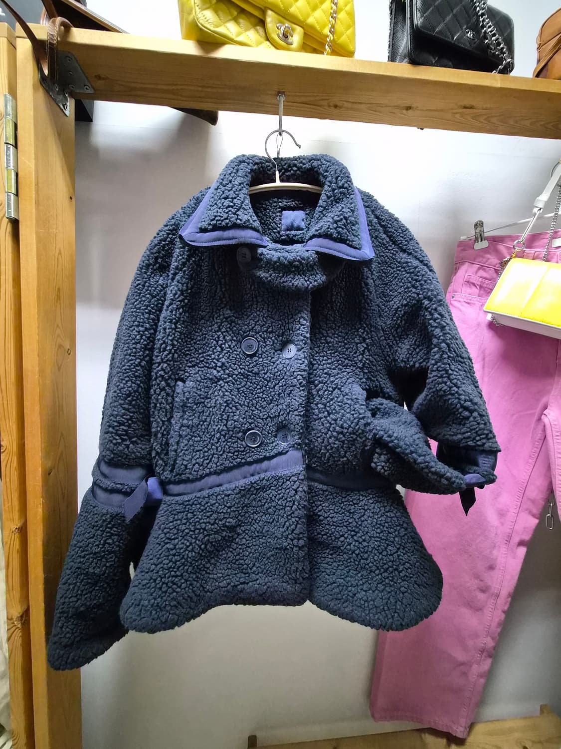 the studio k 러블리 페플럼 테디 자켓 상품이미지1