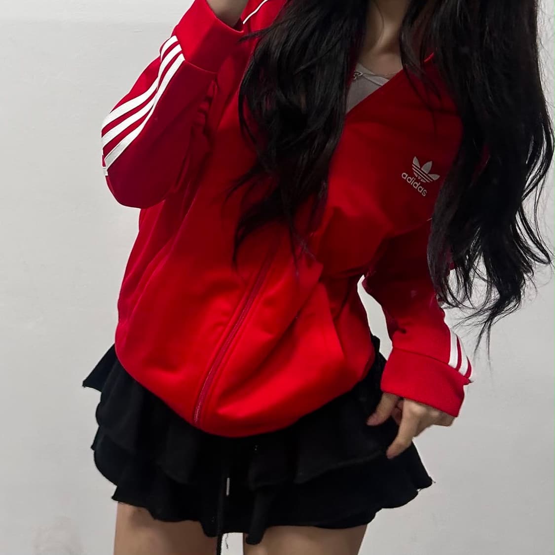 아디다스 레드 SST 바시티 트랙탑 져지 상품이미지2