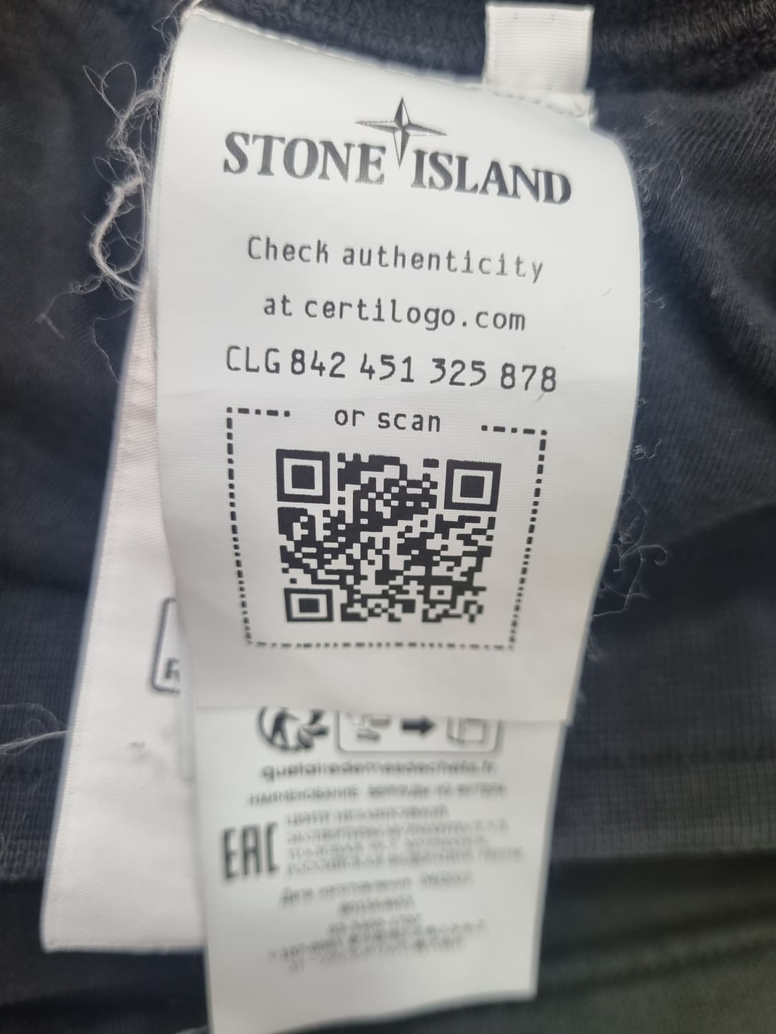 스톤아일랜드 블랙 반바지 상품이미지5