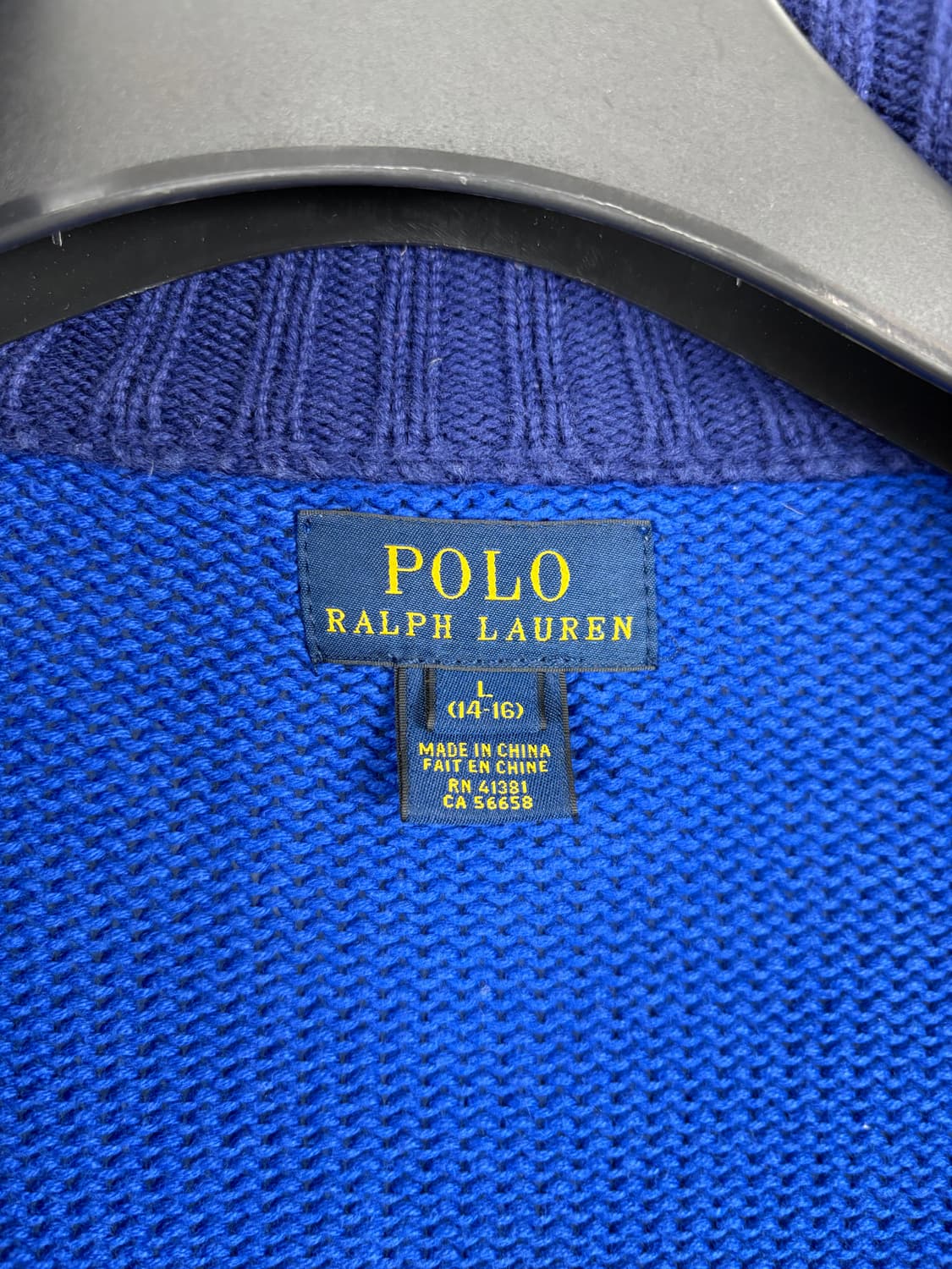 a193) 폴로랄프로렌 빅포니 니트집업 상품이미지6