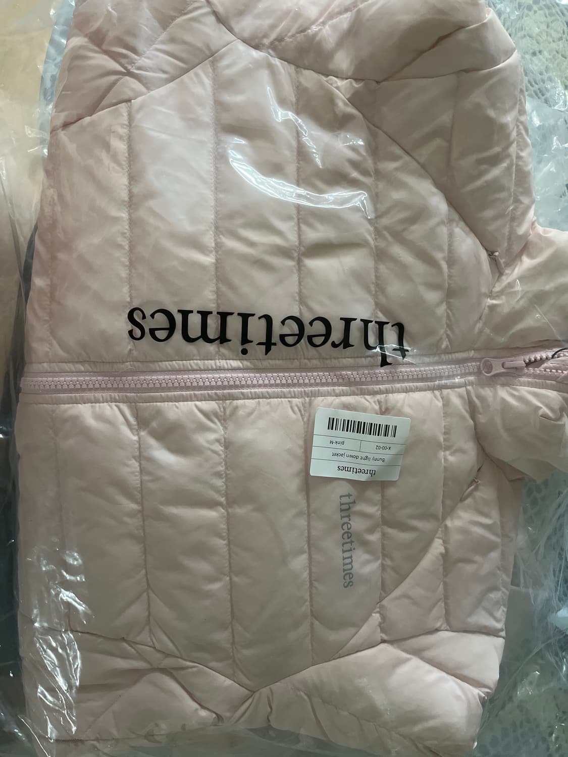 쓰리타임즈 bunny light down jacket  상품이미지1