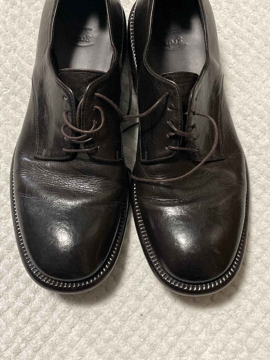 GRDS 그라더스 블루처 08 레더 더비 슈즈 브라운 상품이미지3