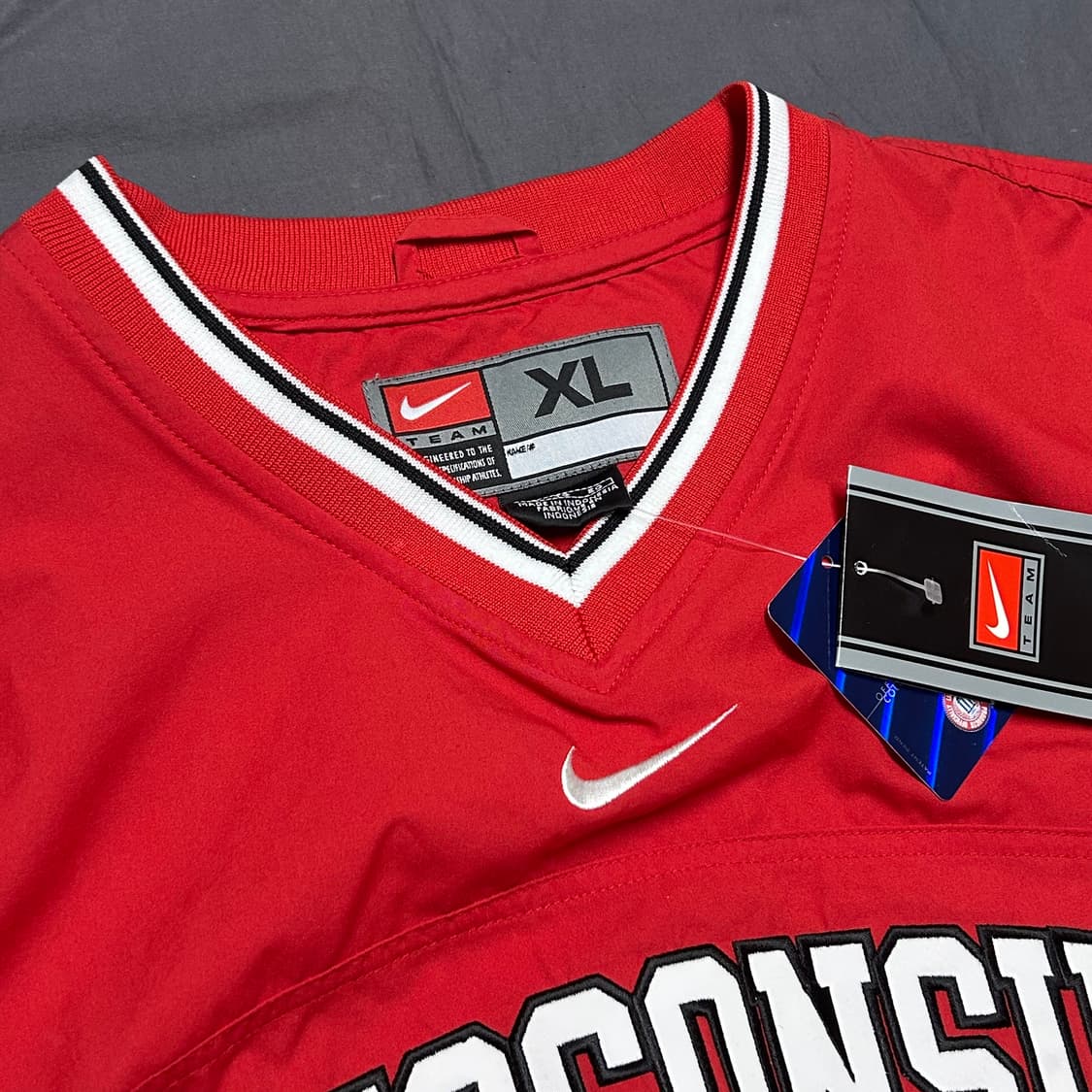 나이키 위스콘신 대학 팀 웜업 XL 상품이미지5