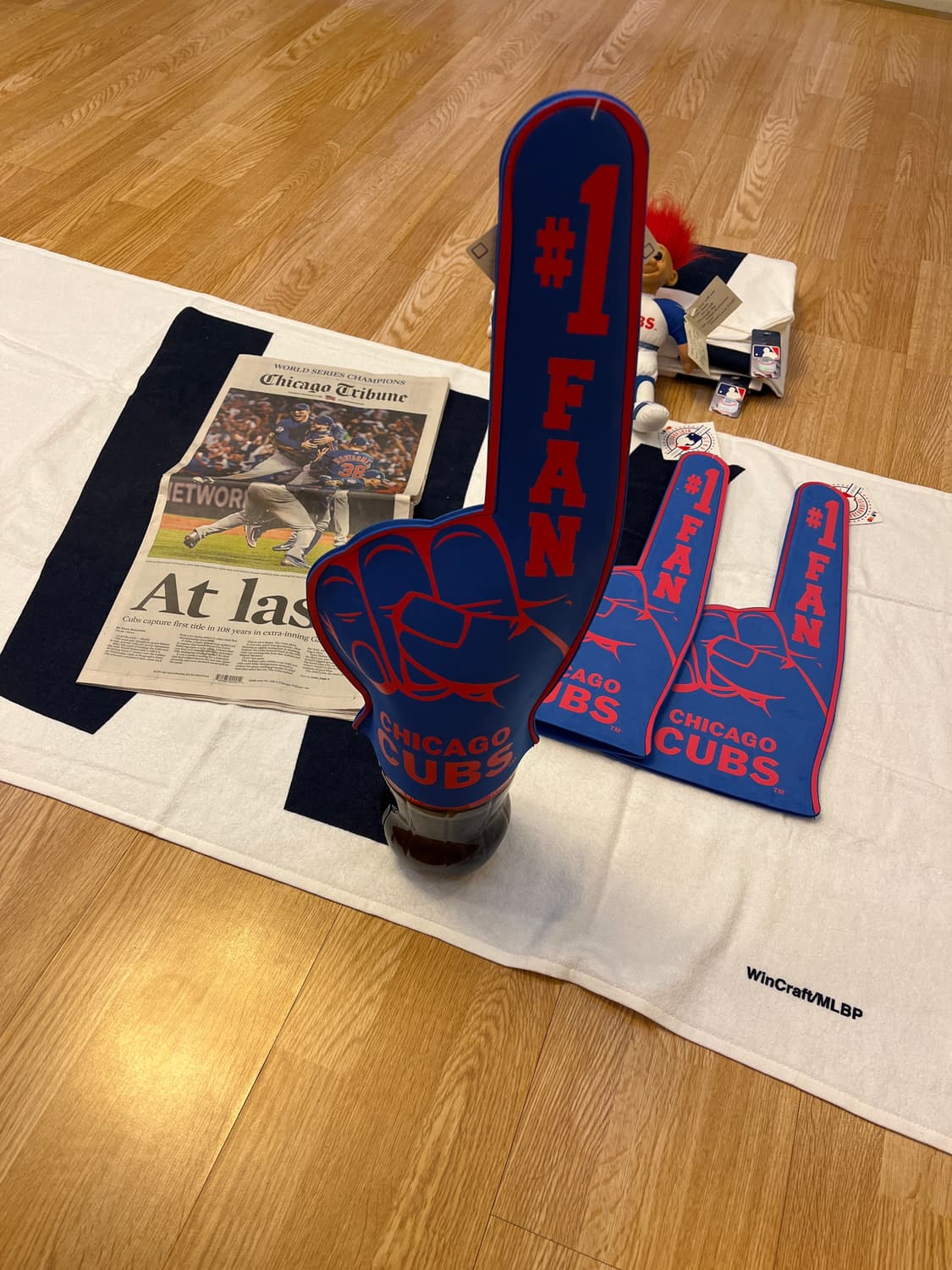 MLB 시카고 컵스 #1 Fan 핑거 응원 굿즈 상품이미지6