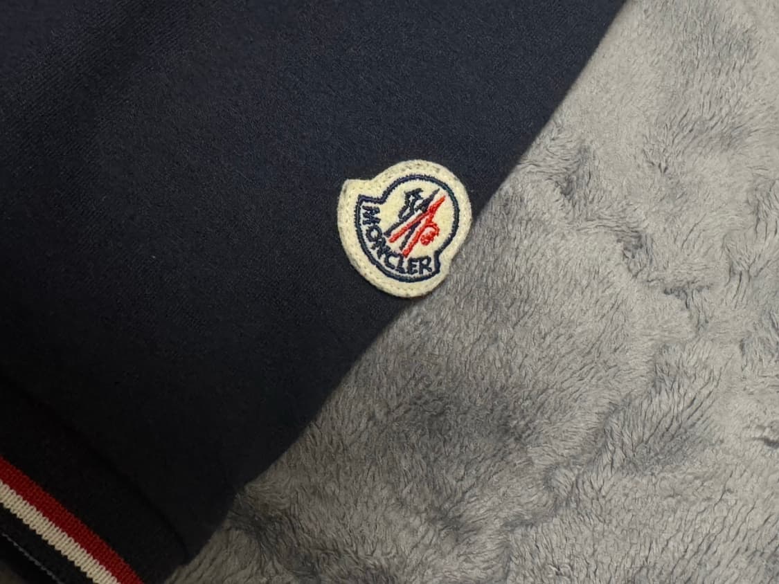 몽클레어 네이비 삼선 반팔 티셔츠 상품이미지2