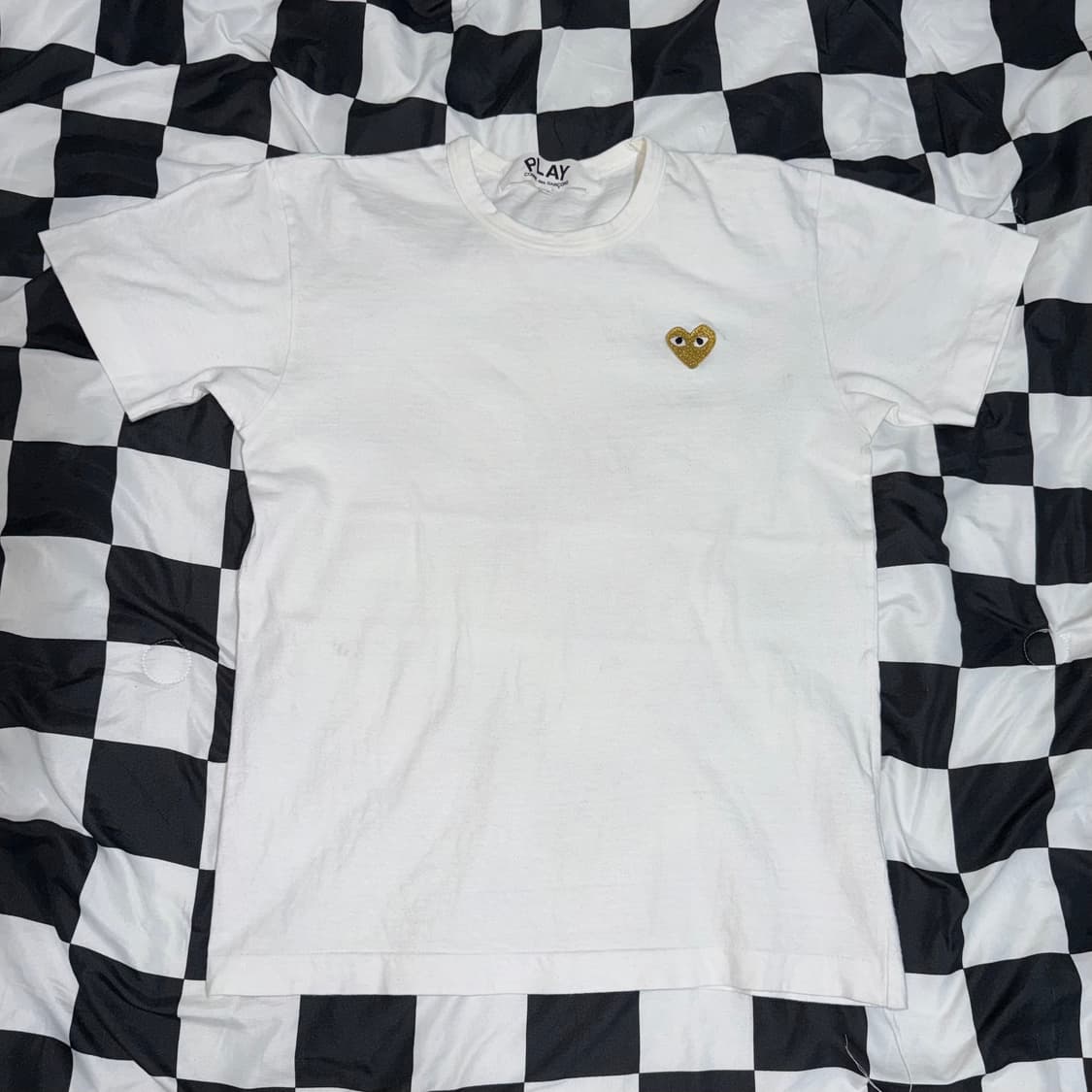 꼼데가르송 플레이 와펜 반팔 상품이미지1