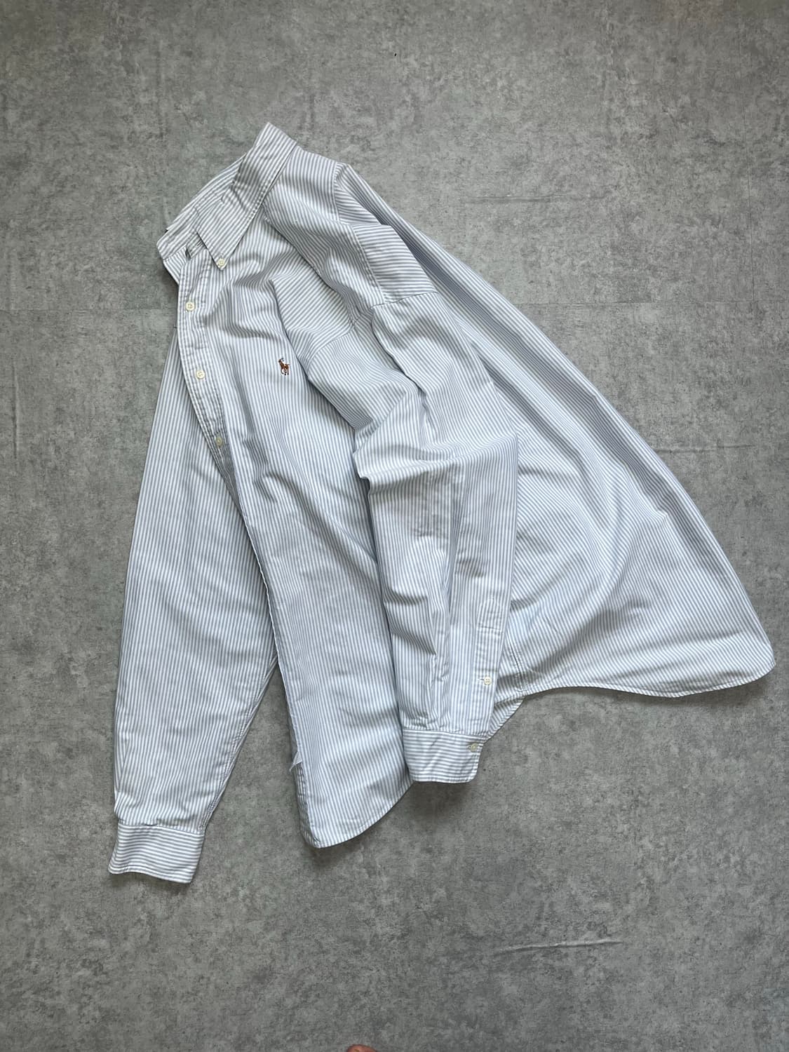 108) 폴로 블루 스트라이프 셔츠 상품이미지7