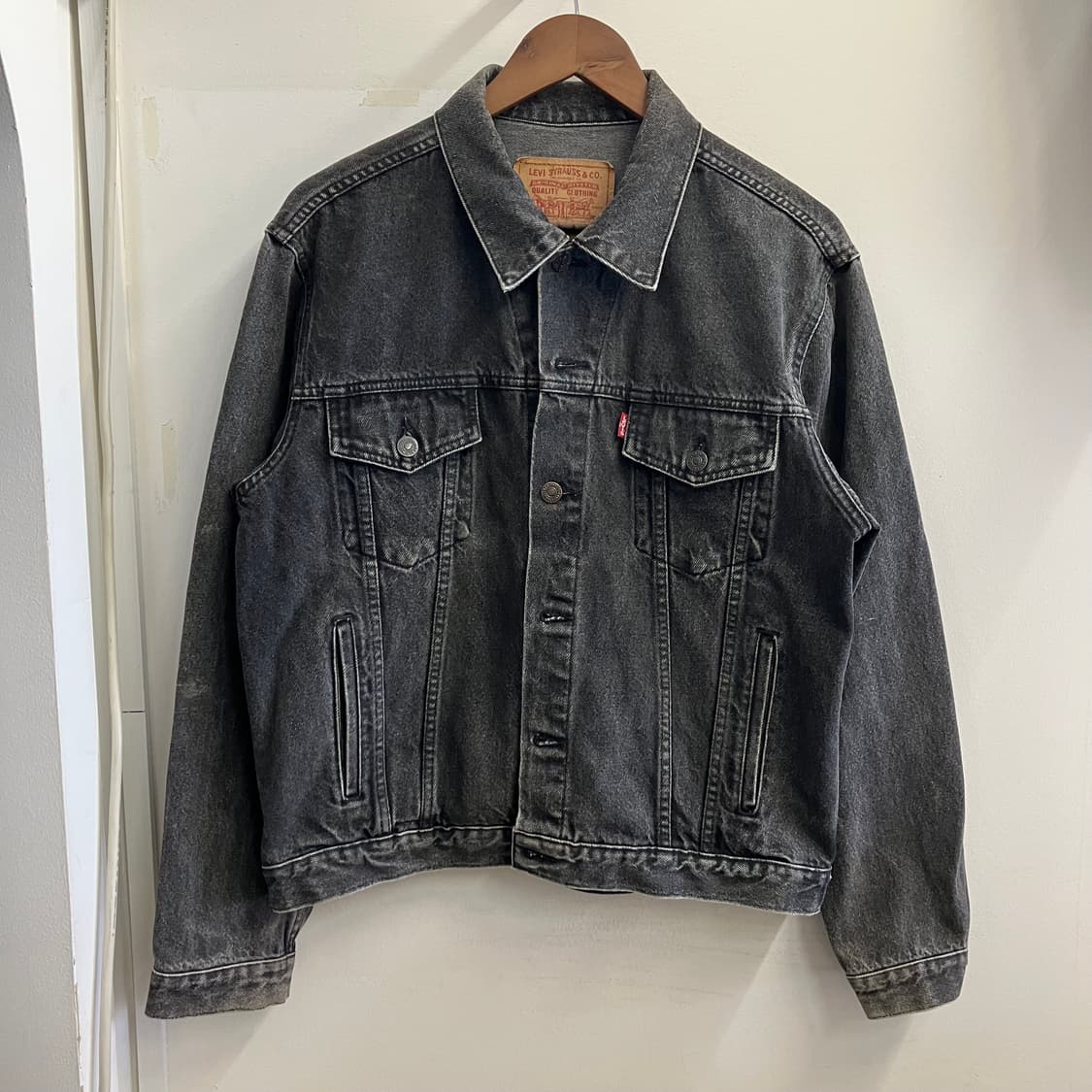 N8 리바이스 데님 청자켓 흑청 블랙 70506 빈티지 상품이미지1