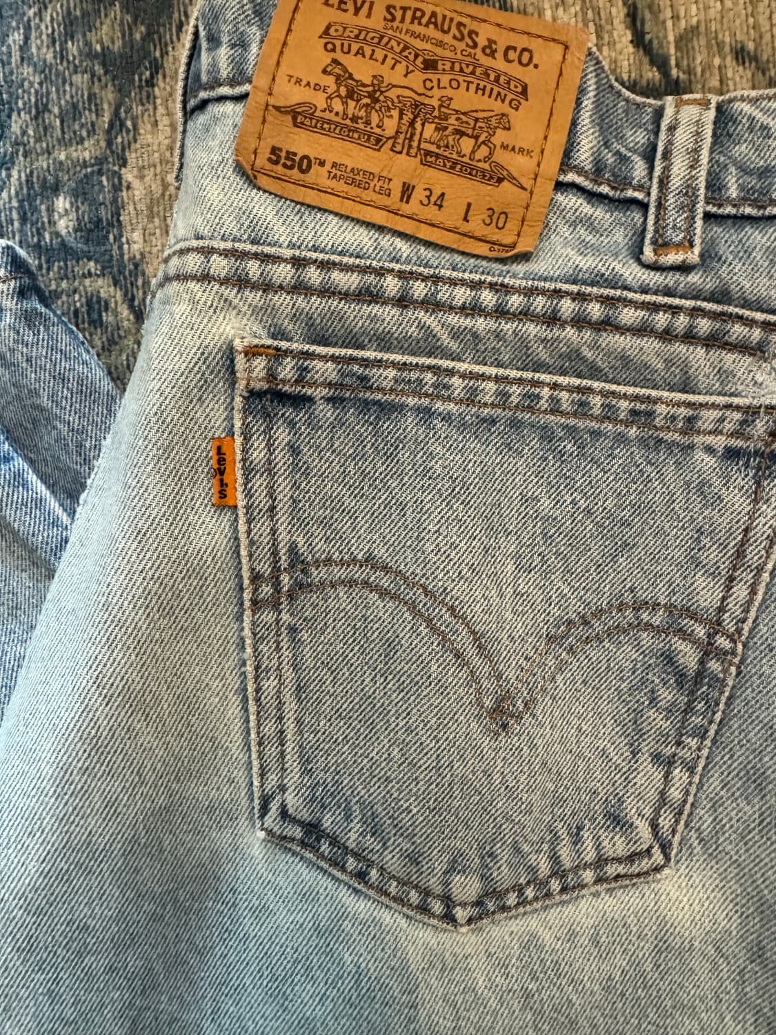 리바이스 550 오렌지탭 96s 상품이미지2