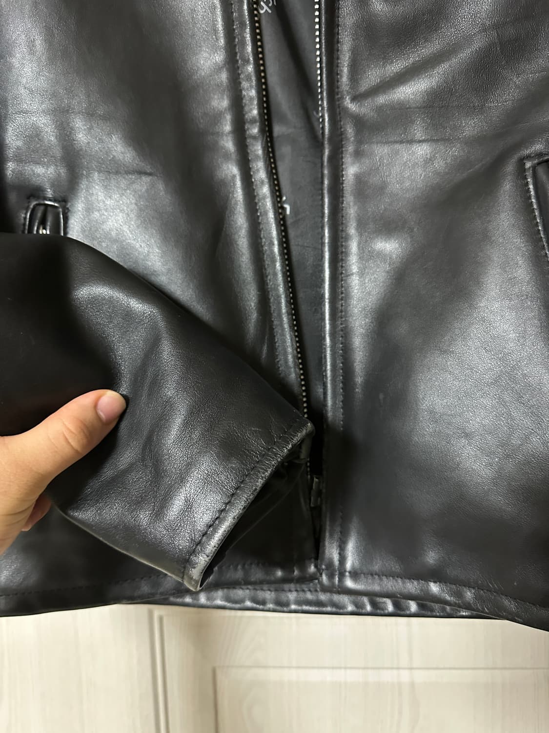 Shcott 642 레더자켓 상품이미지2