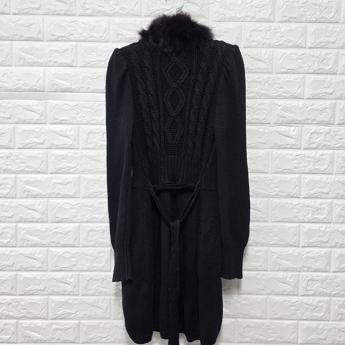 택포// 에고이스트 퍼 트리밍 가디건 S 상품이미지4