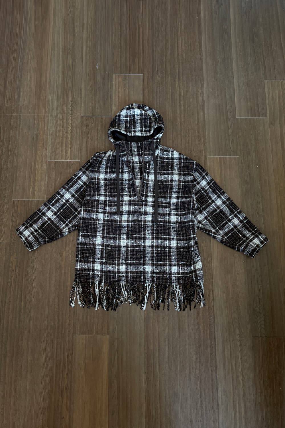 CMMN SWDN Fringe Hoodie 상품이미지4