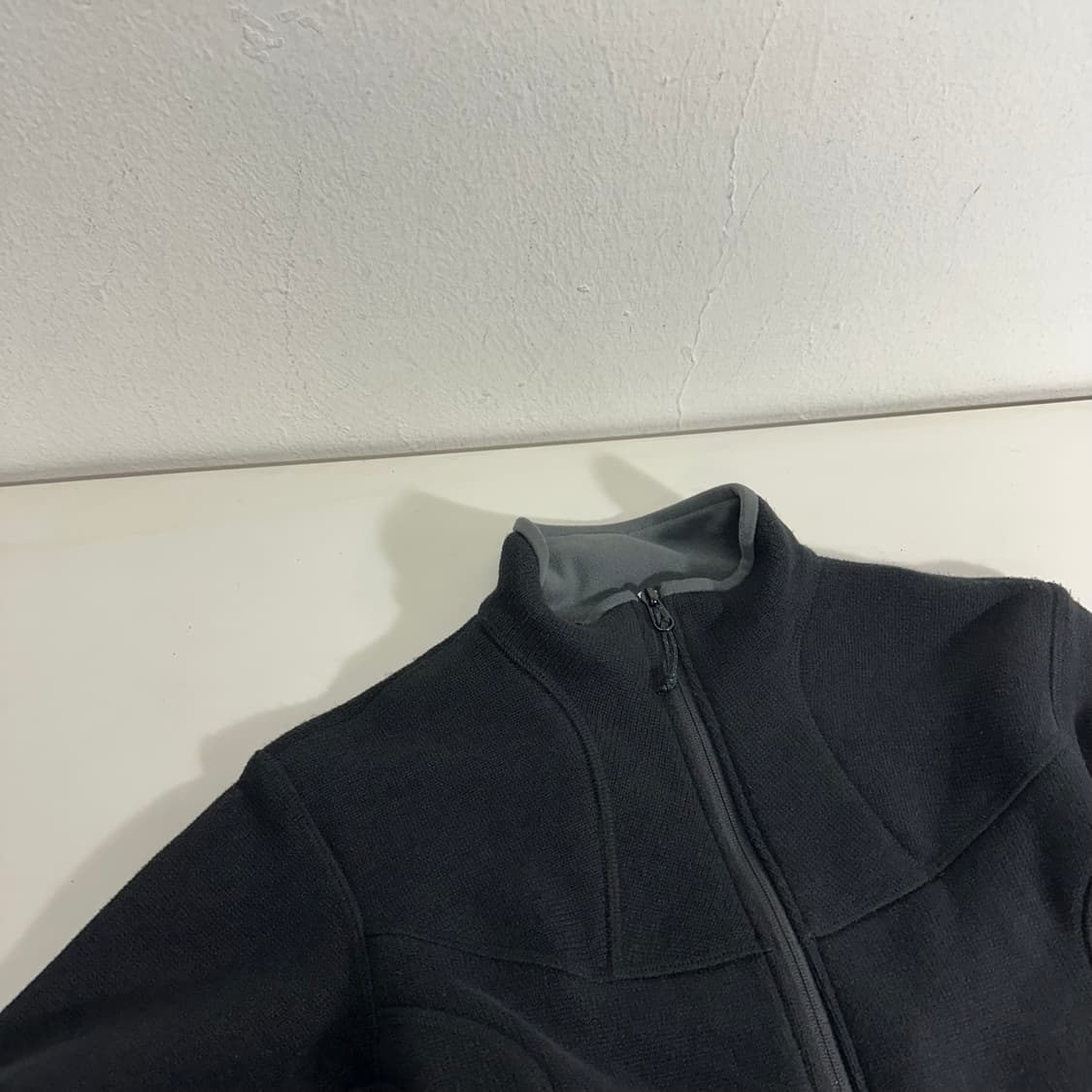 우먼XS-S 아크테릭스 블랙 팔로고 폴라텍 플리스 집업 자켓 상품이미지5