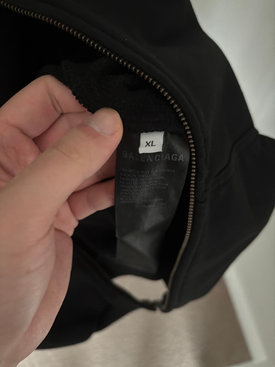 발렌시아가 탭 원아웃 후드집업 상품이미지8