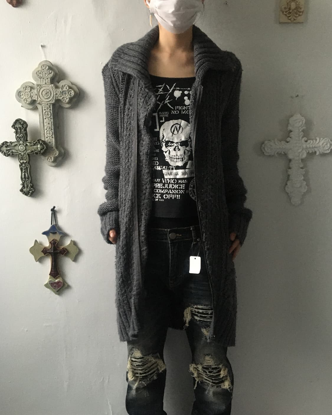 Diesel knit zip up 상품이미지6