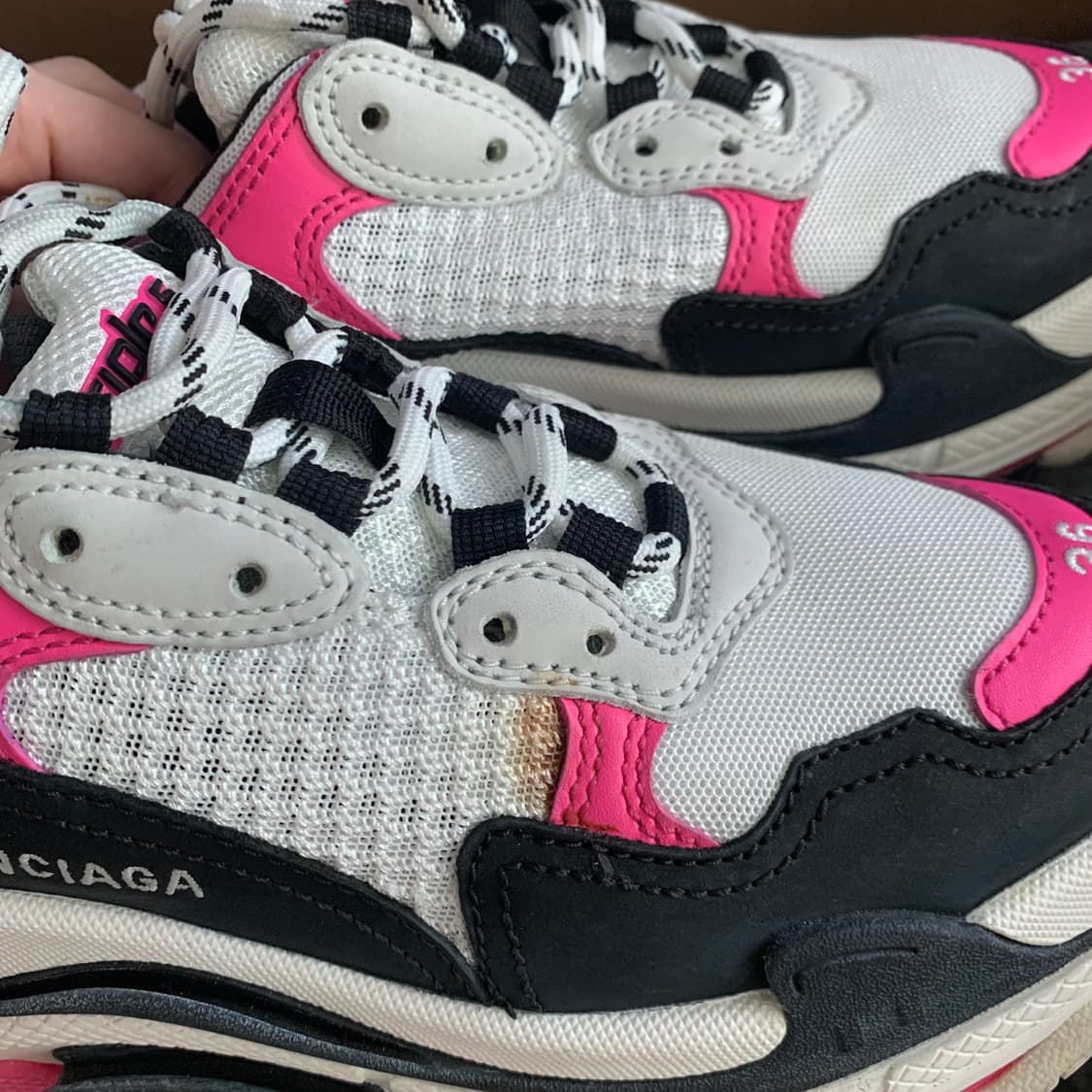 발렌시아가 트리플s 핑크 상품이미지4