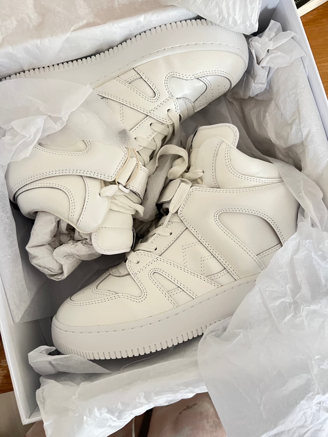 ISABEL MARANT 이자벨마랑 BROOKLEE 레더 스니커즈 상품이미지2