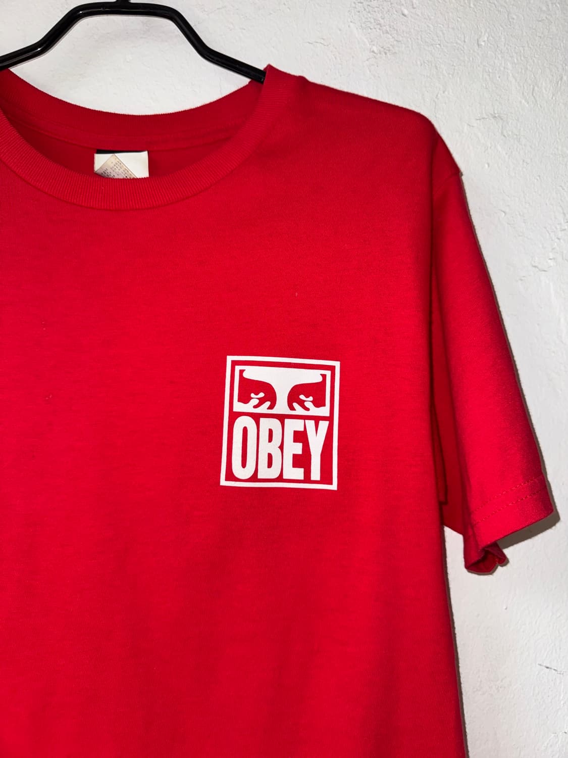 [S]Obey 오베이 레드 반팔티셔츠 상품이미지4