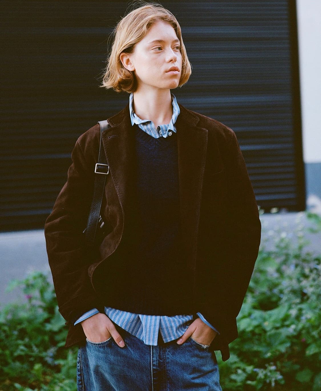 낫띵리튼 Suede Leather Tailored Jacket 상품이미지2