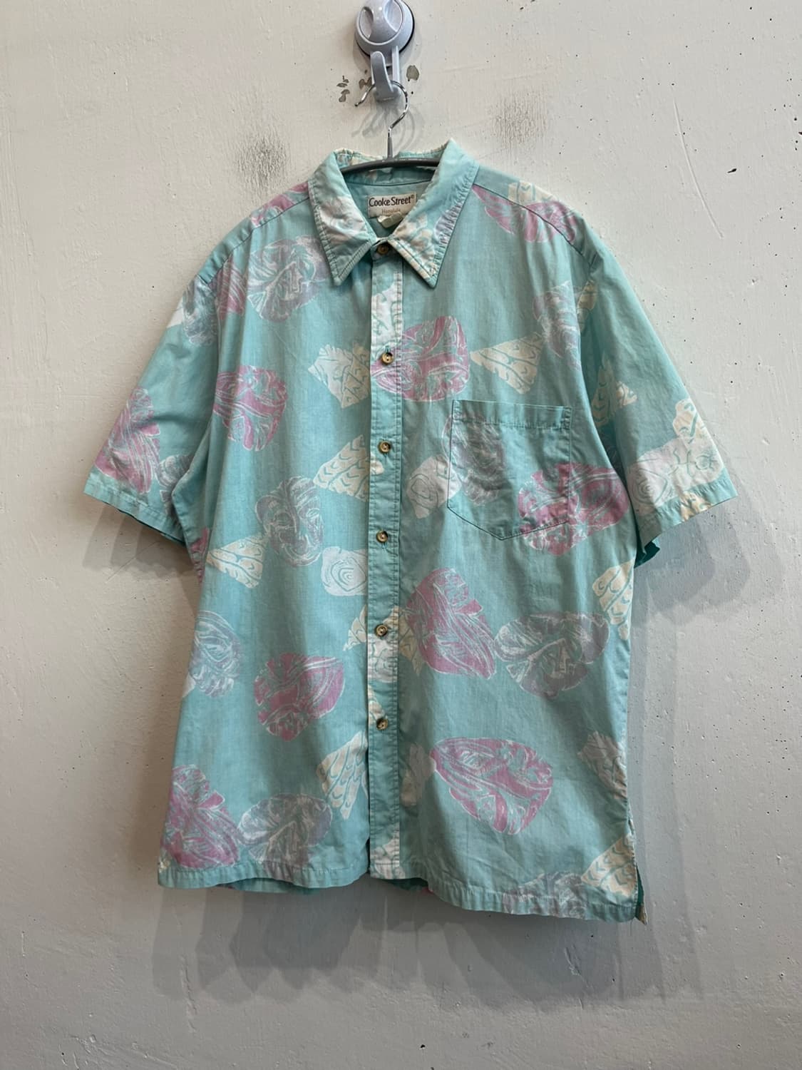 Made in USA 하와이안 셔츠 반팔 셔츠 상품이미지1