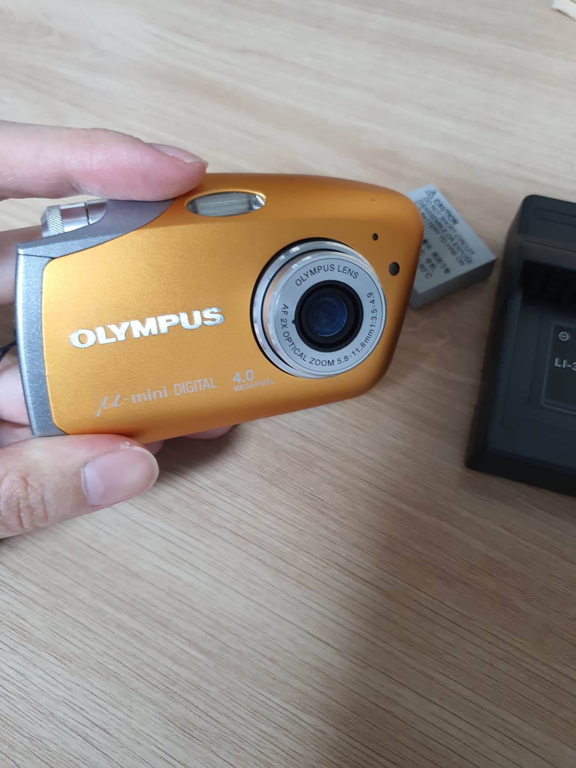 (작동o) 올림푸스 뮤 미니 디지털카메라 디카 상품이미지6