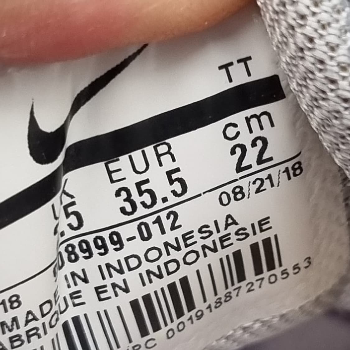 나이키 레볼루션4 운동화220 상품이미지6