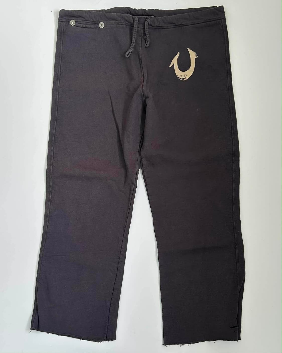 [XL] 트루릴리젼 홀스슈 페인팅 스웨트 팬츠 상품이미지1