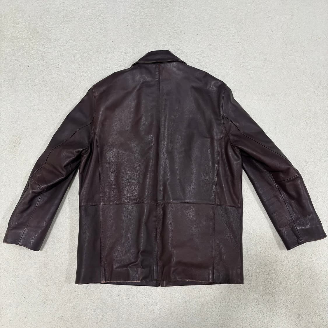 95 바쏘 옴므 남성 블랙 천연 양가죽 자켓 1210-2 상품이미지2