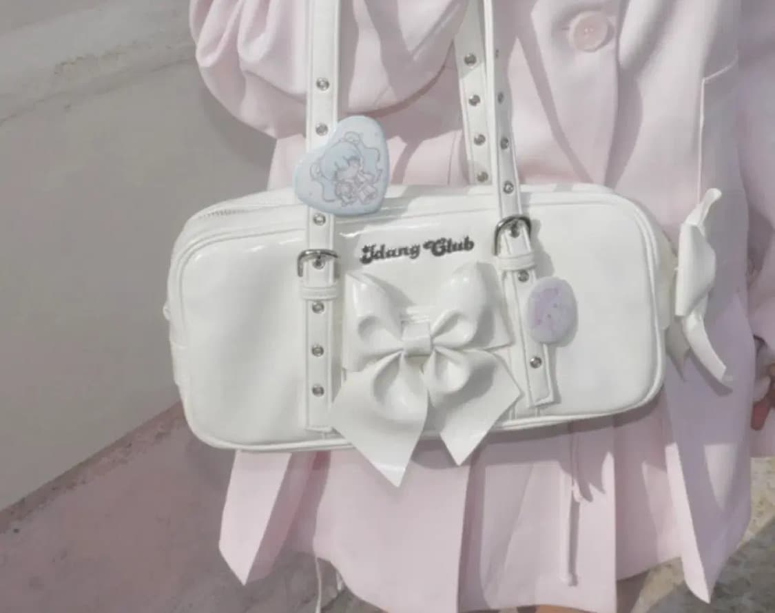 아이당클럽 리본 미니백 상품이미지2