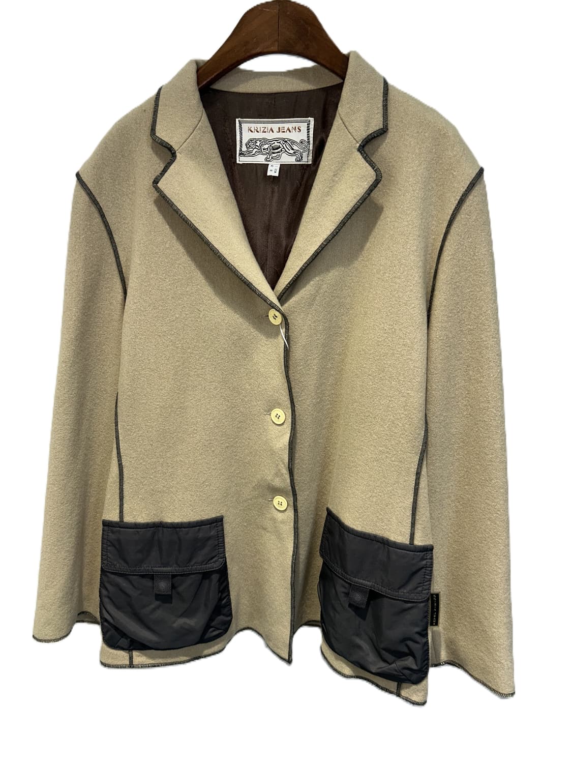 KRIZIA JEANS 울 블레이저 자켓 상품이미지1