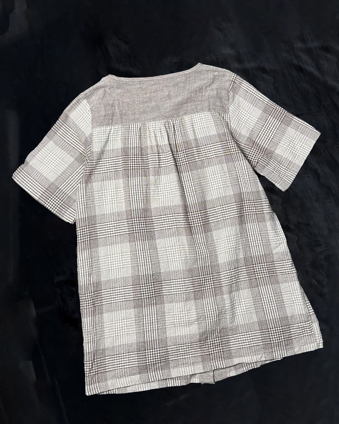 일본빈티지 고양이 노카라 셔츠 상품이미지2