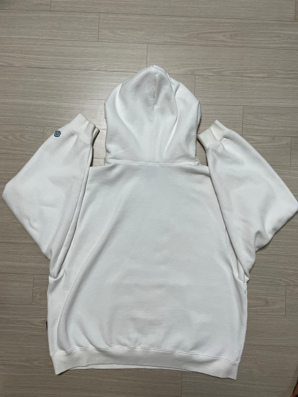 나이스고스트클럽 후드티 (오프화이트 / M) 상품이미지2