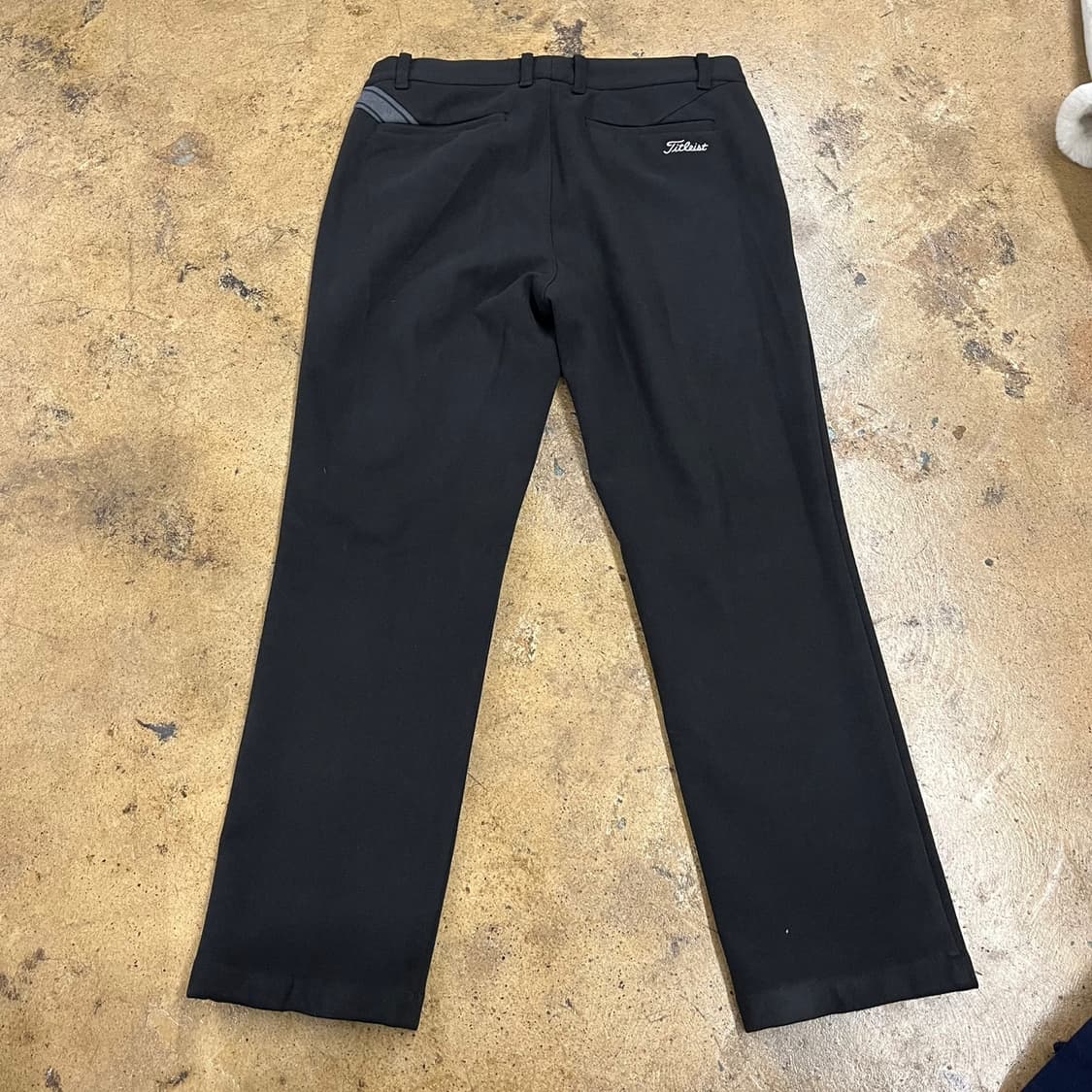 [정품/32] 타이틀리스트 블랙 바지 슬랙스 b18 상품이미지3
