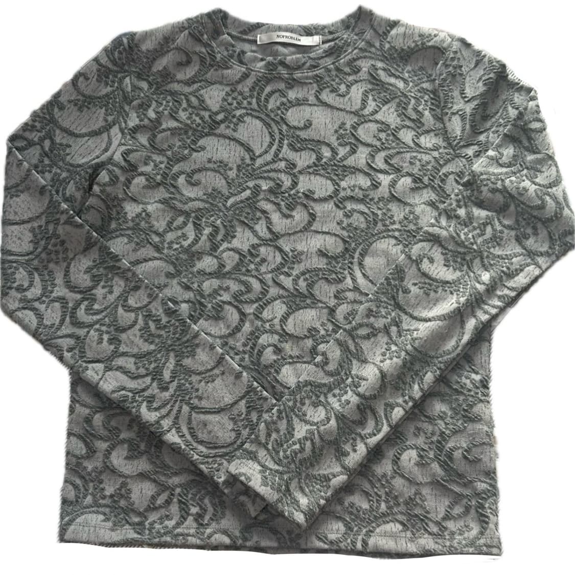 그레이 롱슬리브 상품이미지1