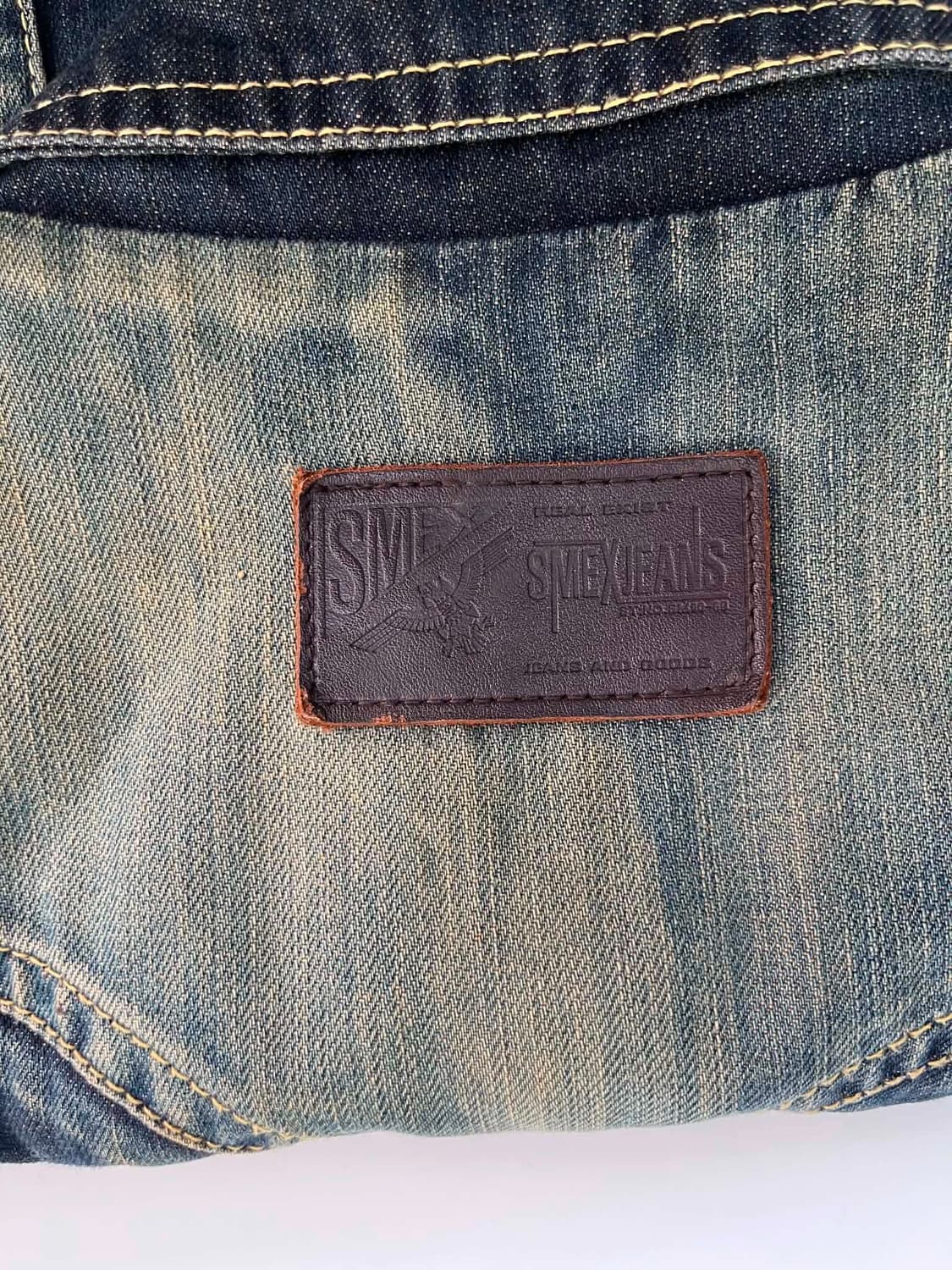[L] SMEX JEANS Vintage Washing Denim Jac 상품이미지6