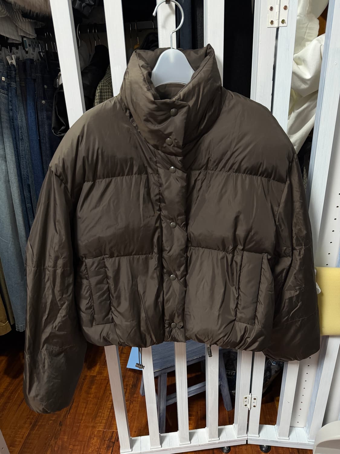 모노하 구스패딩 브라운 상품이미지1