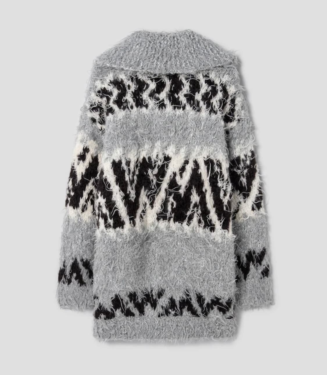 Unfil 언필 울 코위찬 핸드니트 자켓 상품이미지2